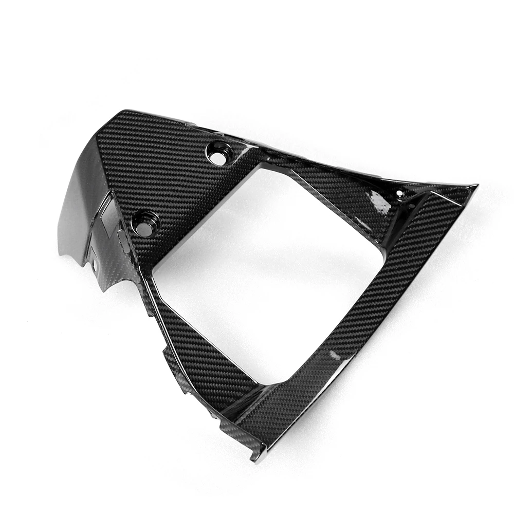 100% Dry Carbon Fiber Motorcycle Radiator Protector Fairing V Panel V-Panel Radiator Guard for Yamaha R1 R1M 2015 2016 2017 2018
