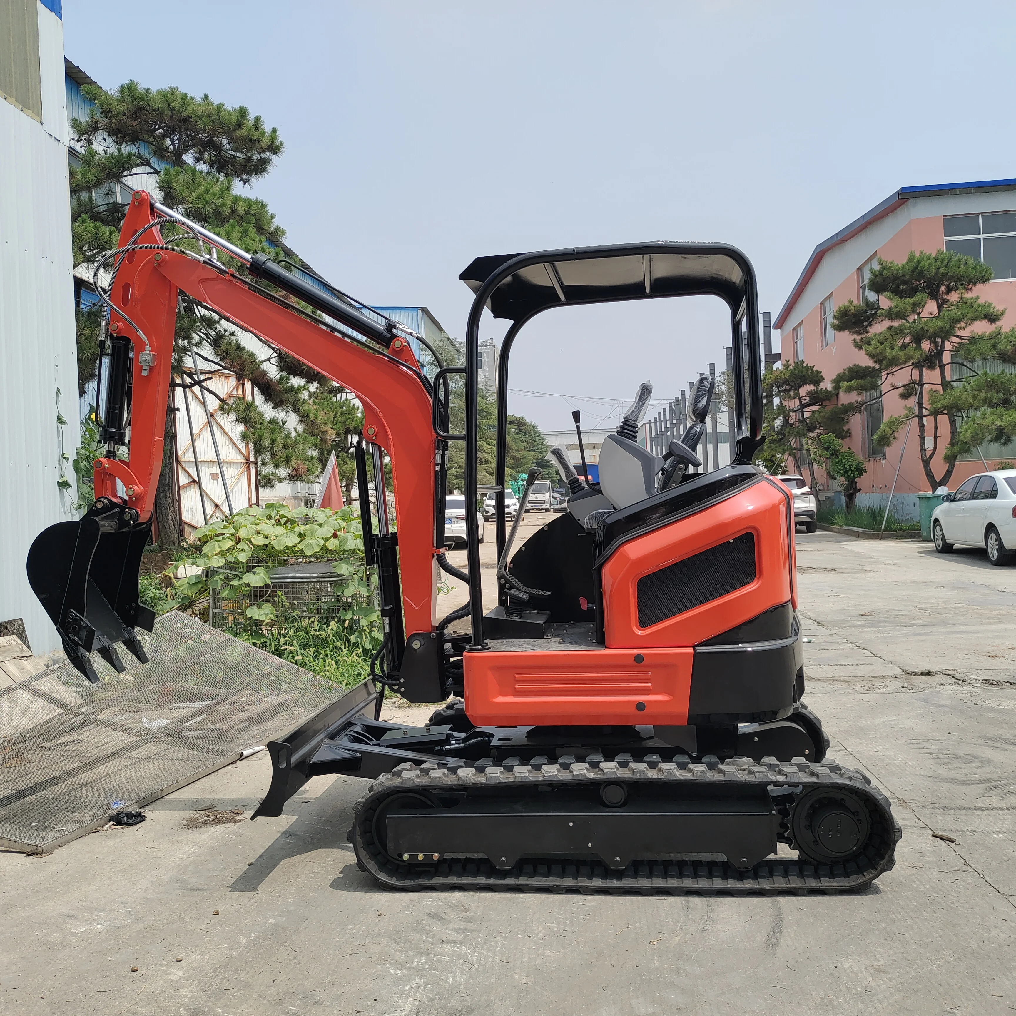 High Quality 1.5ton Mini Excavator Factory Wholesale Crawler Mini 1.8ton 1ton2ton Excavadora Hot Selling Excavator Machine