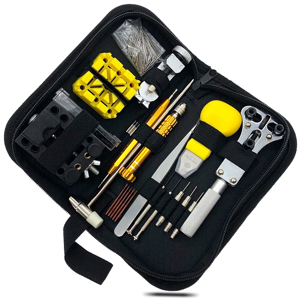 
Watch spare parts watch tool 148 pcs watch repair tool kit 