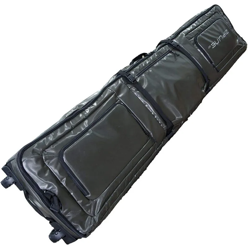 2022 winter snowboard bag with two ski boot pocket and one storage pocket with wheels