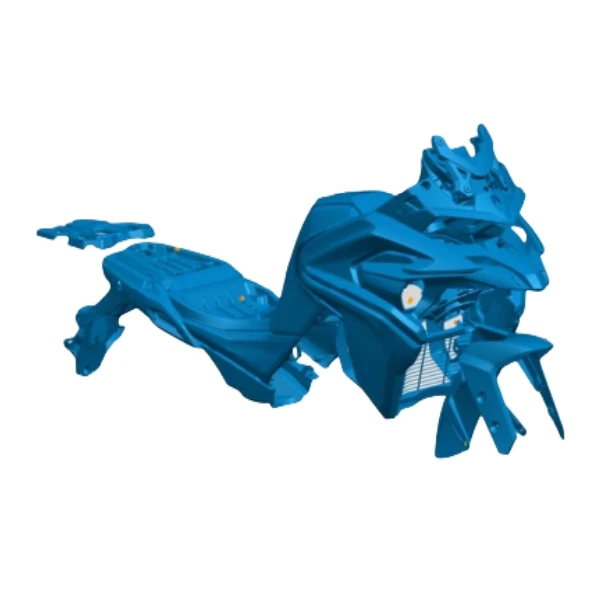 Gaokin Design and Production Supplier of Motorcycle Covering Parts Specializing in Vehicle Mould