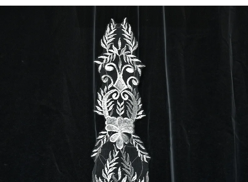 ROMANTIC Luxury Bridal Veils Cathedral Length Long White Ivory Lace Wedding Veils With Comb