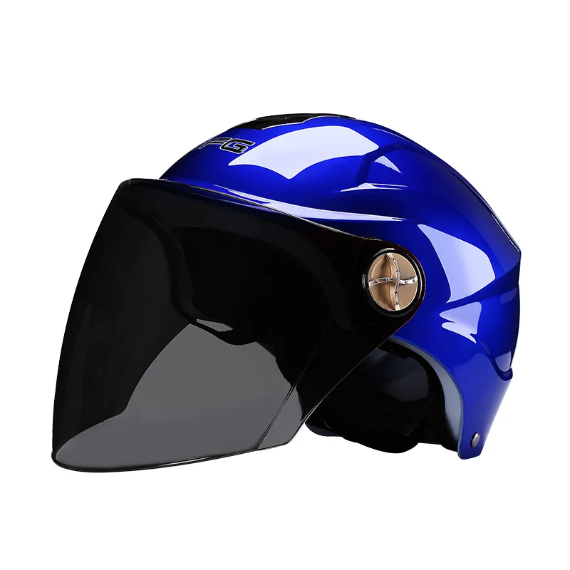 
Abs Material Abs half face Helmets For Motorcycle Cheap Price Black Black/white S/m/l/xl Safe Driving Md-fp05 