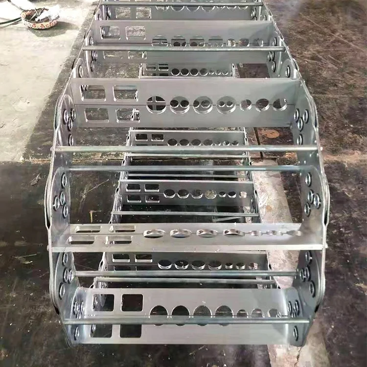 Bridge Type Drag Chain Flexible Cable Carrier Hose Carrier Track For Factory