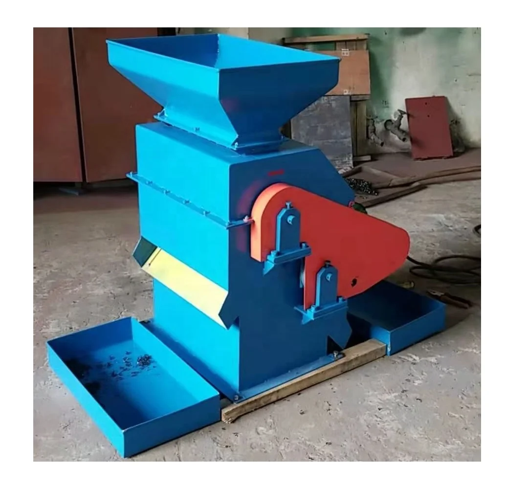 Roller Magnetic Steel Iron Separator for tire rubber recycling