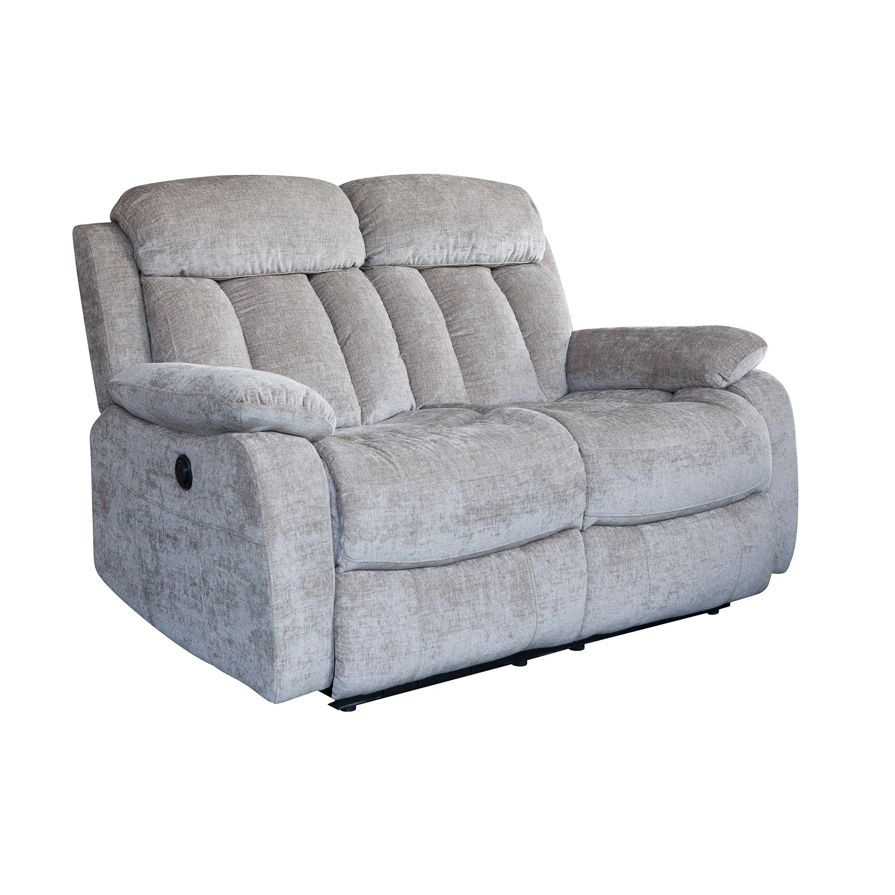 
Attractive fashion brown home furniture fabric sofa recliner 1+2+3 