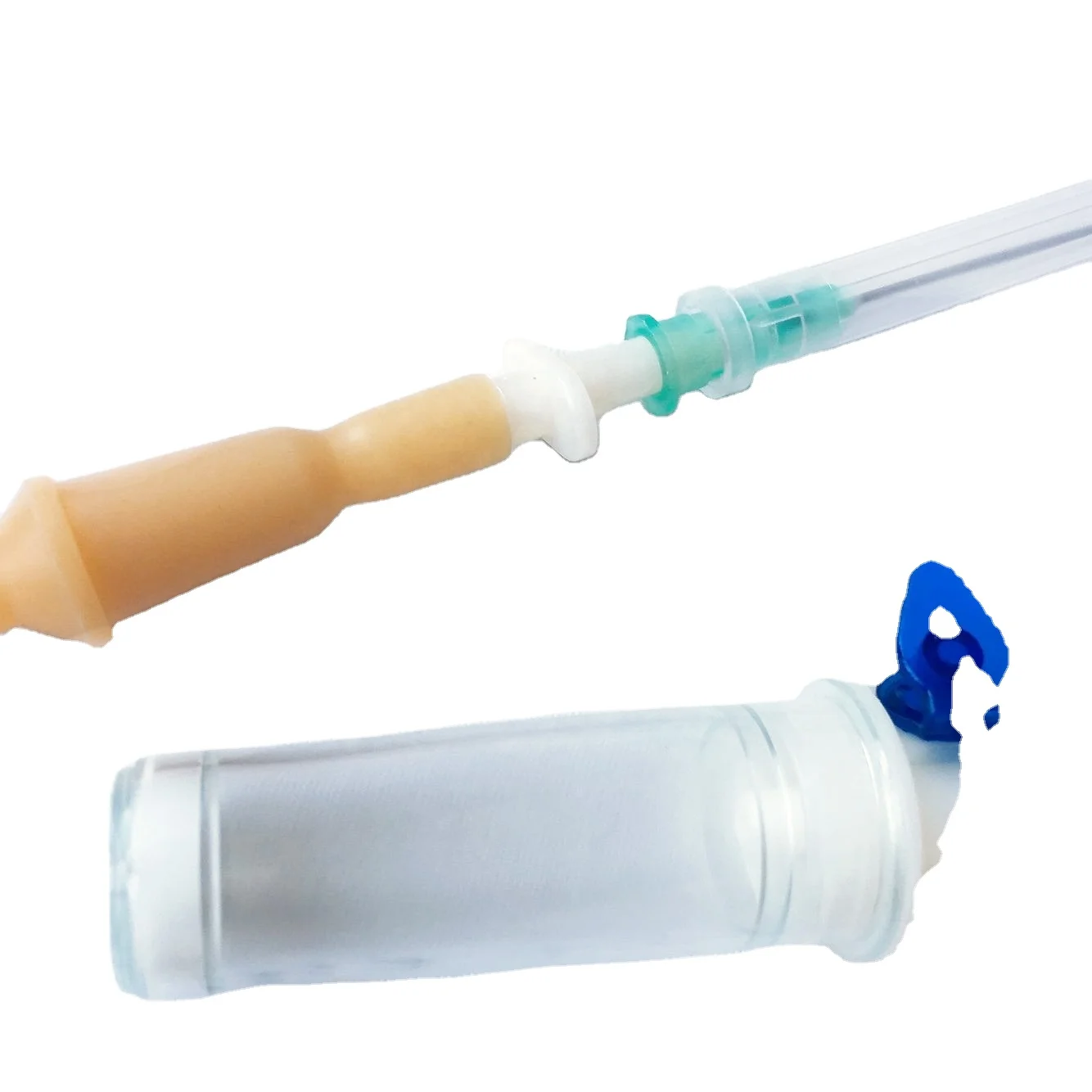 China Cheap Medical Sterile CY-124 1ml Manufacturers 150cm length Infusion Set For Ce Approval