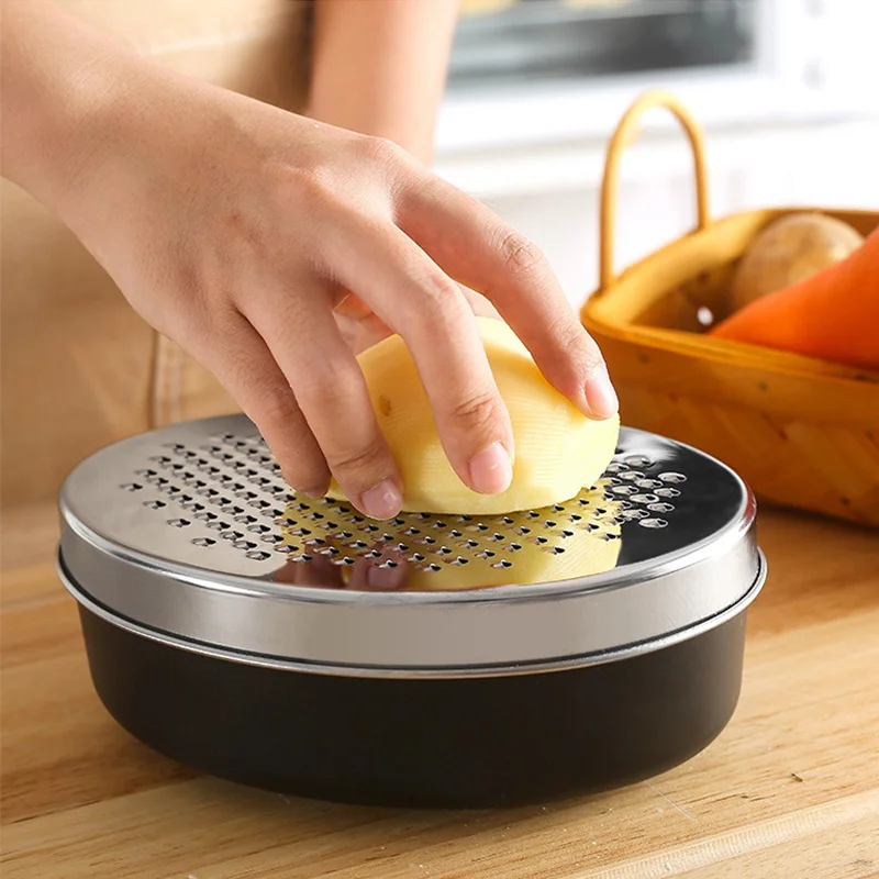 2 in 1 coarse and fine Cheese box Grater Perfect For hard Parmesan Ginger Vegetables Butter