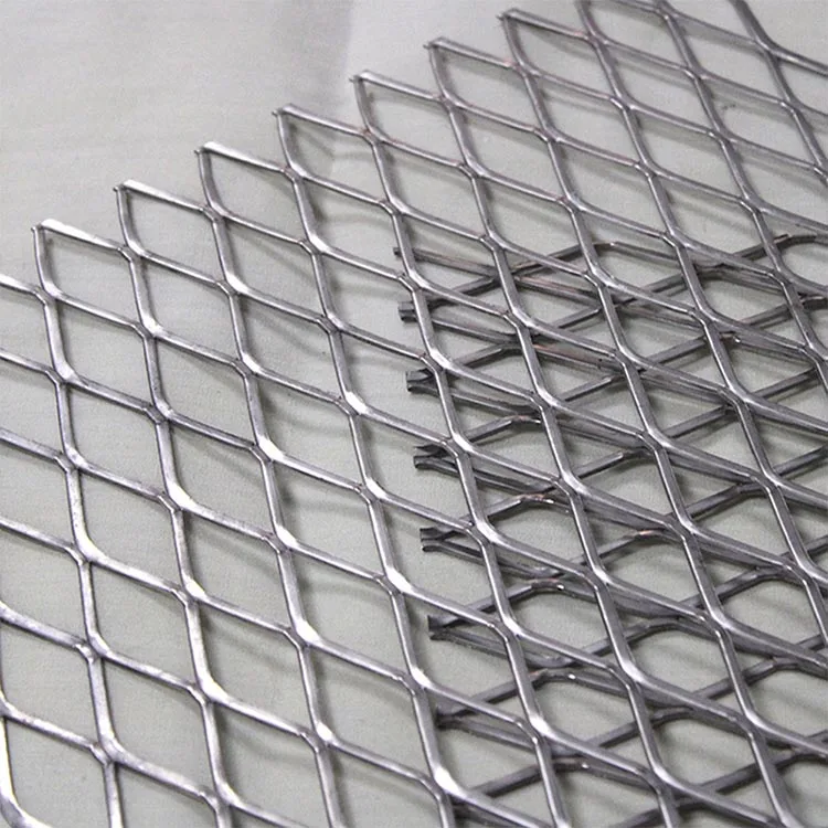 Factory Supply Heavy Duty Expanded Metal Mesh Small Hole Diamond Aluminum Expanded Metal Mesh Panels