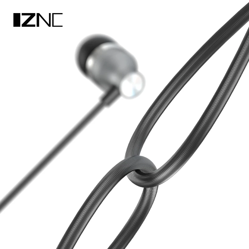 Good sound 3.5mm wired best stereo earphone Headset In-ear with Microphone for mobile phone