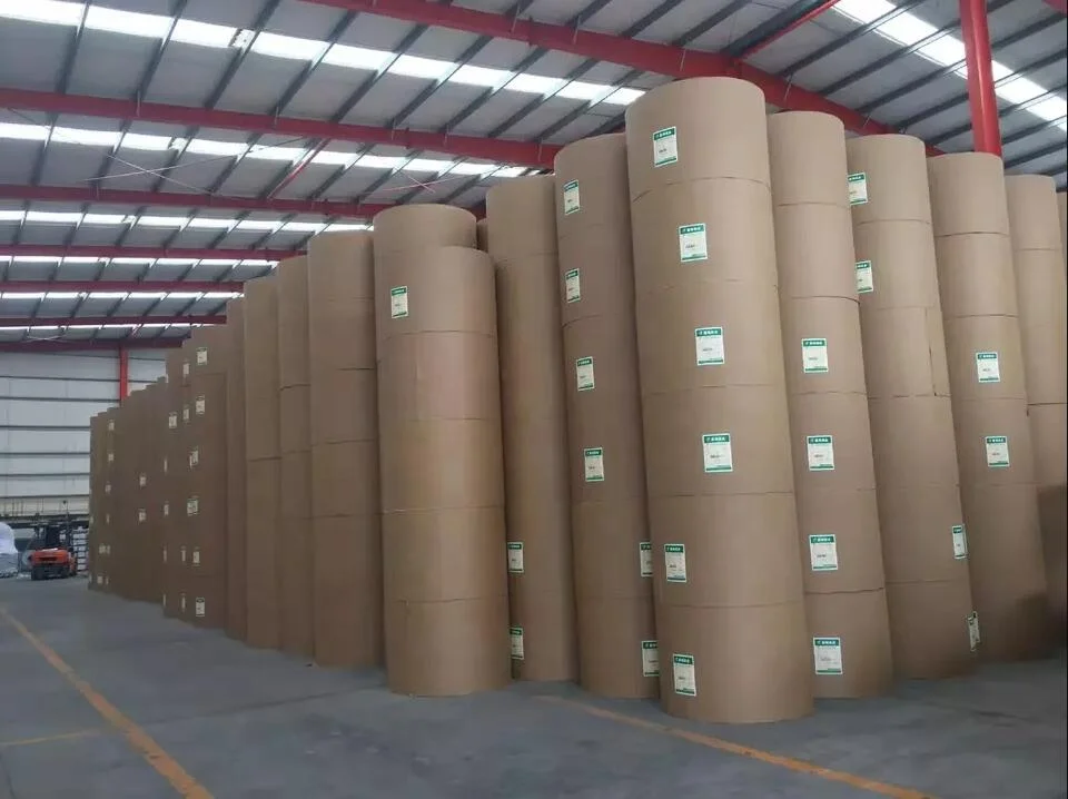 High quality 35g 40 gsm kraft paper roll food grade mg kraft paper for straw wrapping