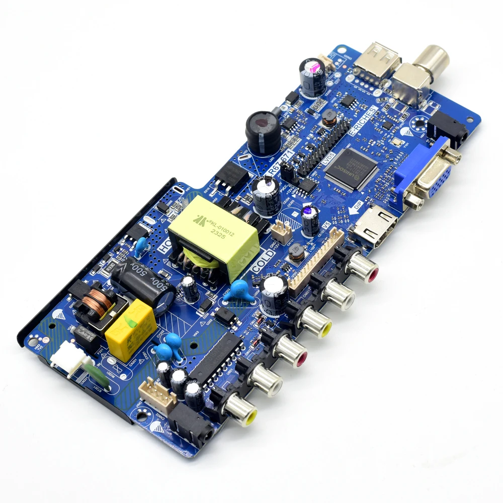 T.R67.675 Instead V56 Motherboard 14inches to 24inches Led Tv Mainboard Combo board