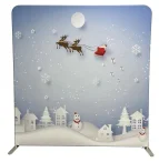 Wholesale Portable Display Stand Tension Fabric Backdrop Trade Show Pop Up display Banner