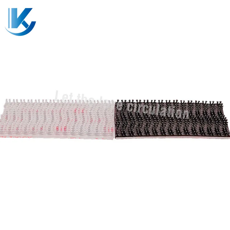 Die cut dual lock reclosable tape 3M SJ3440 SJ3441 SJ3442 circle black no adhesive dual lock tape