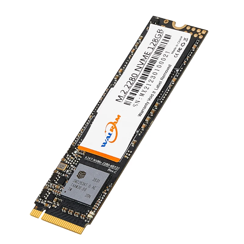 Walram Внутренняя 3D Nand Flash M.2 2280 NVMe PCIe SSD 128/240/256/480/512/960/1 ТБ/2 ТБ жесткий диск для ноутбука