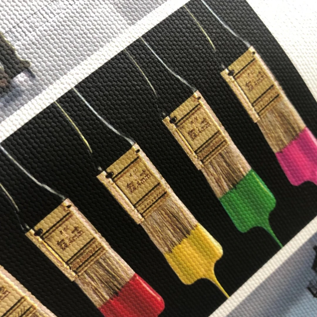 Multiple Functions 100% Pure Cotton Canvas Roll canvas printing service Large Art Canvas