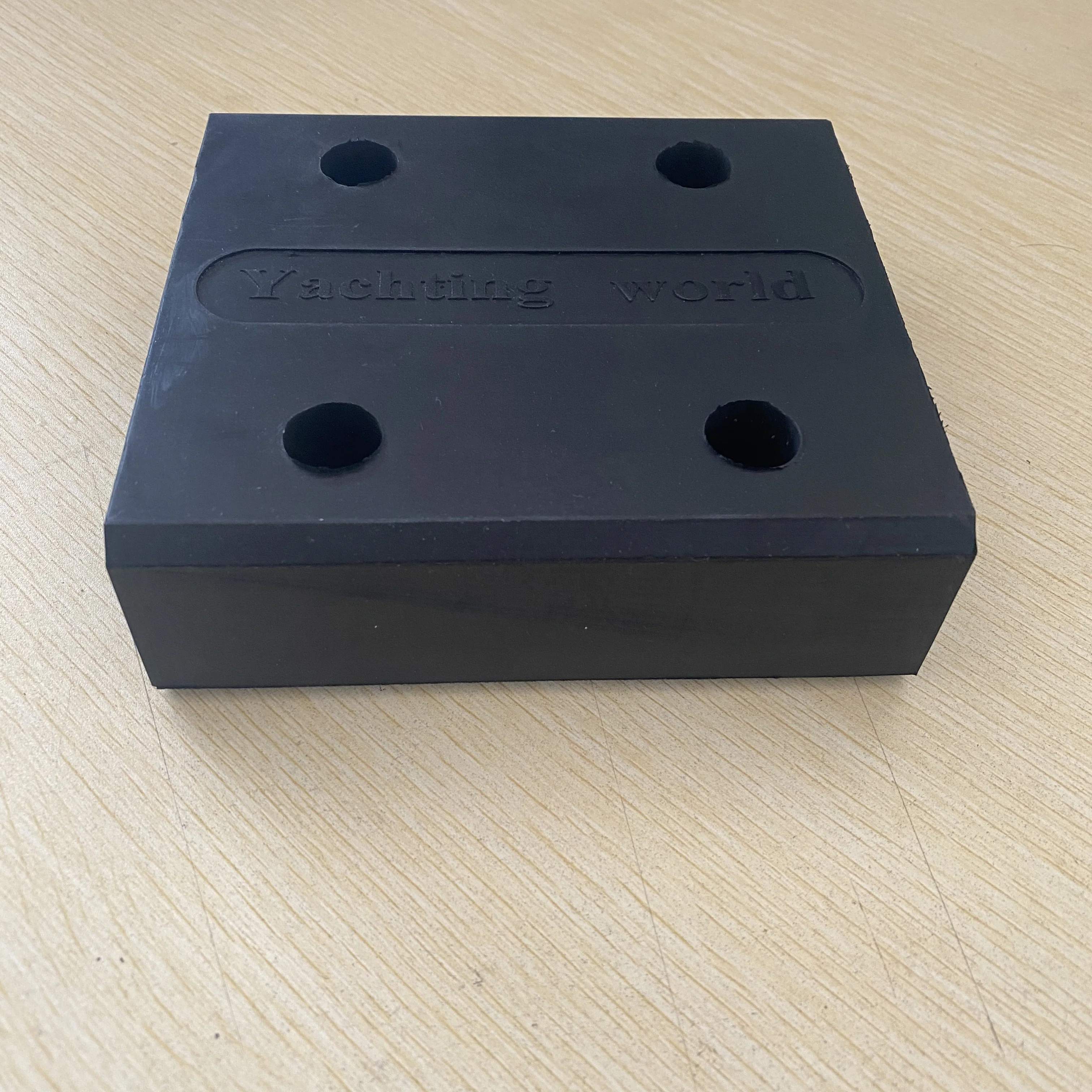 Floating Wharf Rubber Wear-resistant Pad Neoprene Rubber Block Nbr Buffer Block Epdm Elastic Block