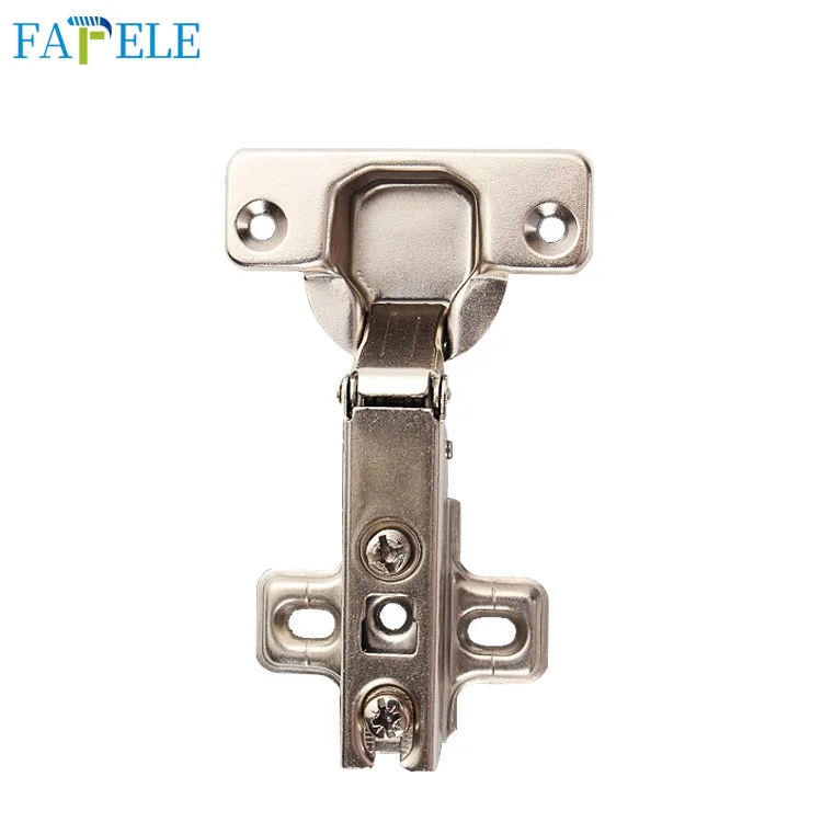 35mm 2 Hole Furniture Hinge Iron Material Normal Hinges Straight Style Cabinet Hinge