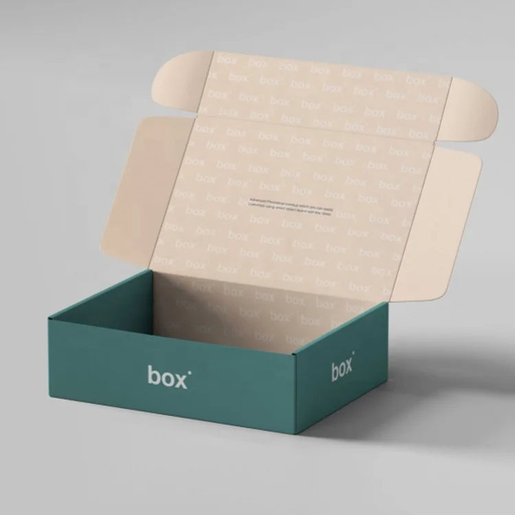 Custom logo printing color environmental protection aircraft box corrugated folding storage small boxes for packiging