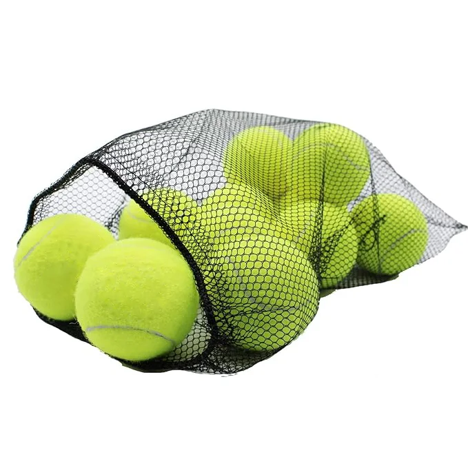 High Quality Practice Tennis Ball for Training Sports Tennis Ball with Mesh Bag