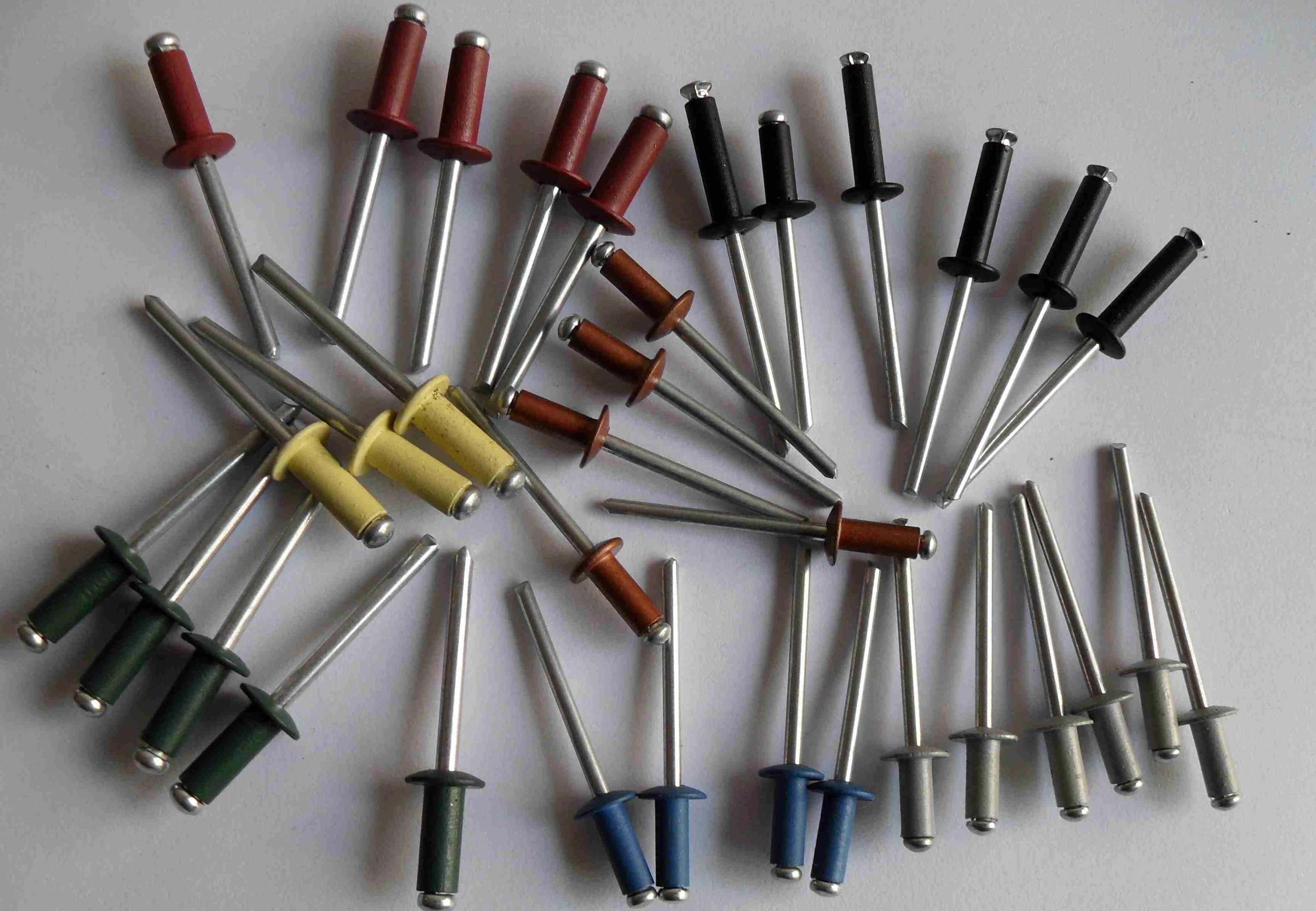 black painted Steel pop blind rivet