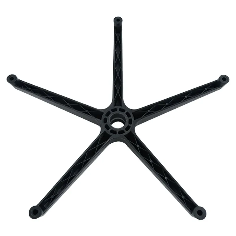 Wholesale High Quality Durable 5 Star Chair Base Chair Parts Plastic Chair Base