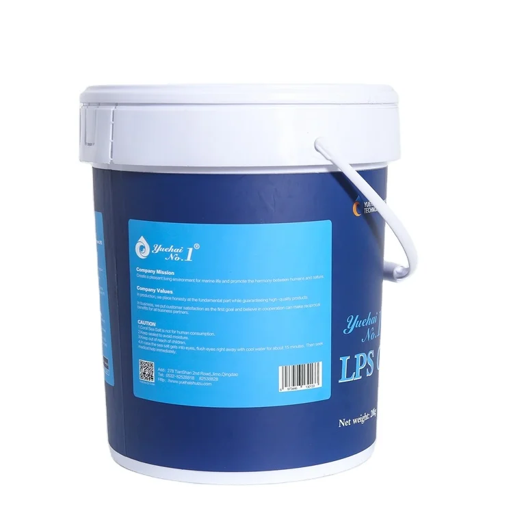 High Quality Customized LPS Coral Sea Salt Wholesale Plastic Aquarium Salt for Family Use Factory OEM ODM