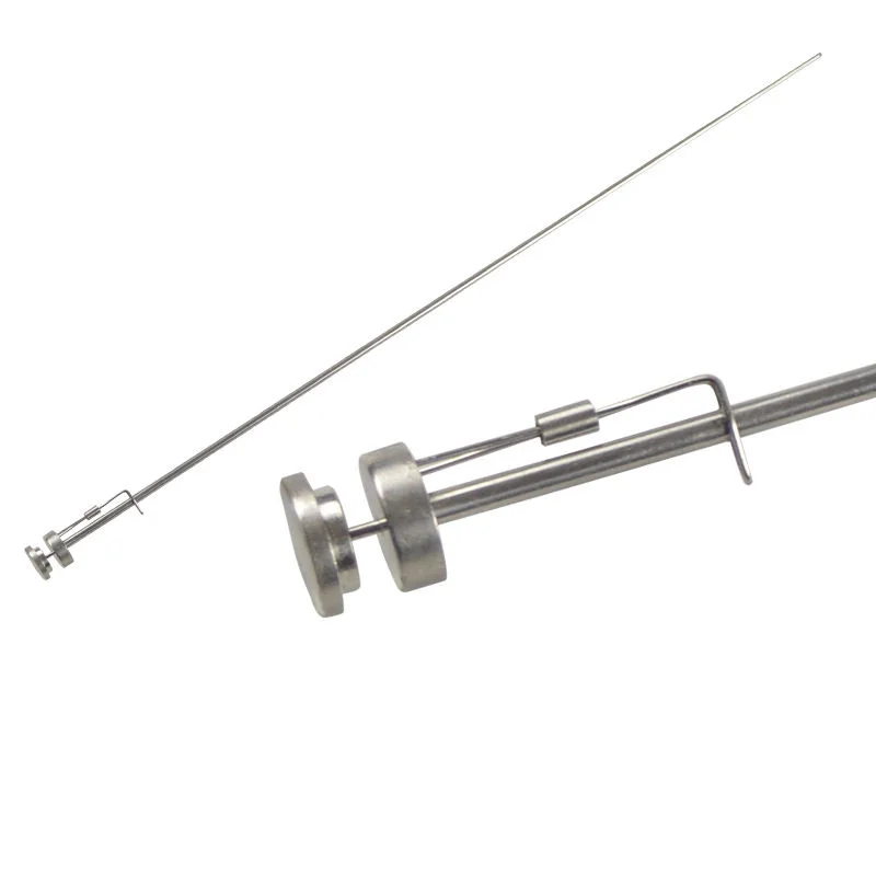 Second Generation Sperm Metal Circlip Insemination Gun For Cow Horse Livestock Reproduction Veterinary Instrument