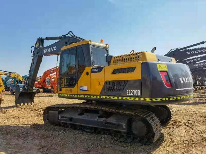 21 Ton Used Construction Machinery Volvo EC210D Excavator For Sales 90% New