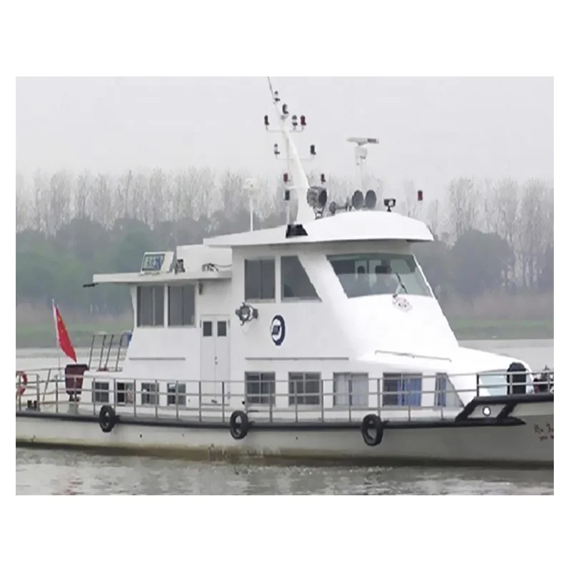 China Aluminum Alloy Catamaran Water Bus Sightseeing Tourist Passenger Boat For Sale