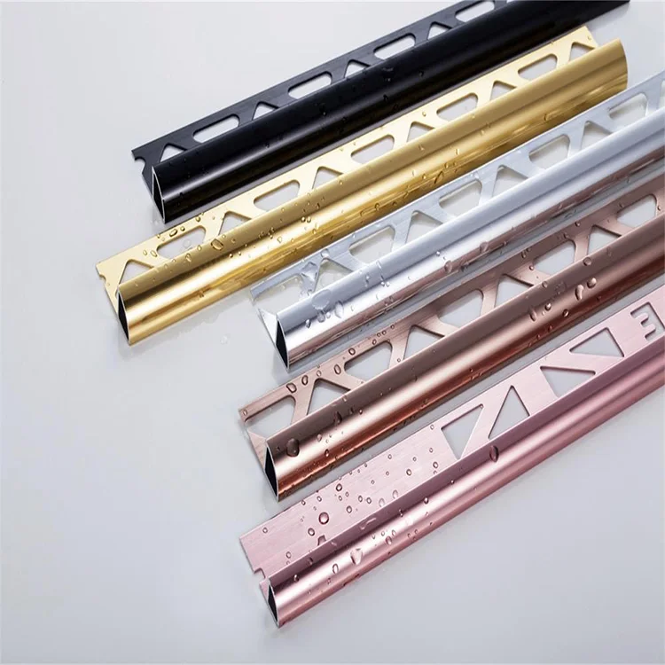 free sample quarter round closed glossy ceramic tile trim