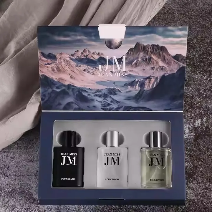 New Design 3 In 1 Men Persume Set  Long Lasting Smell 30ML*3  For Top Quality Perfumes