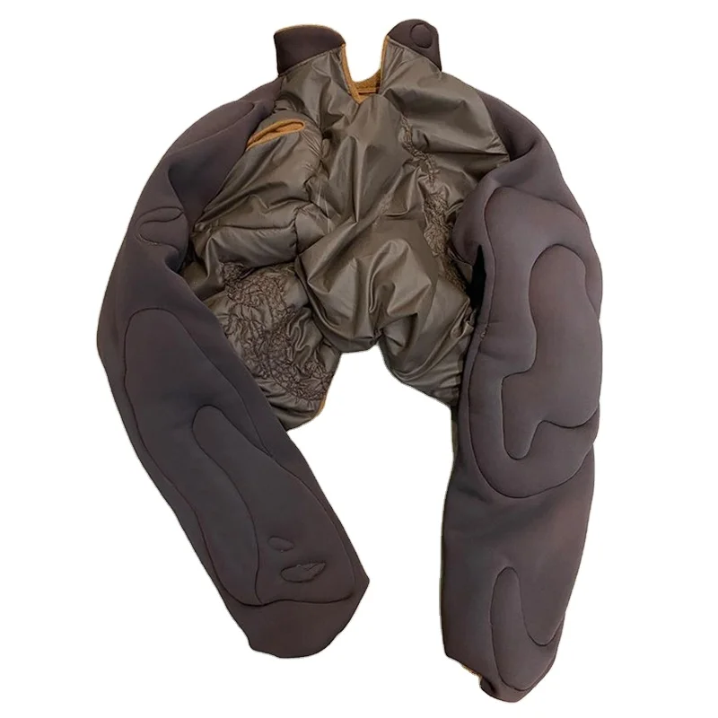 DiZNEW Classic Casual Denim jacket Custom embroidered logo Loose fitting oversized jacket jean jacket