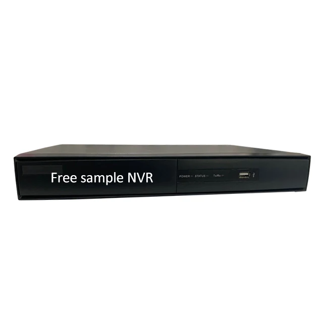  Бесплатный образец 4 канальный full hd poe nvr 5MP Запись в реальном времени onvife сетевой видеорегистратор