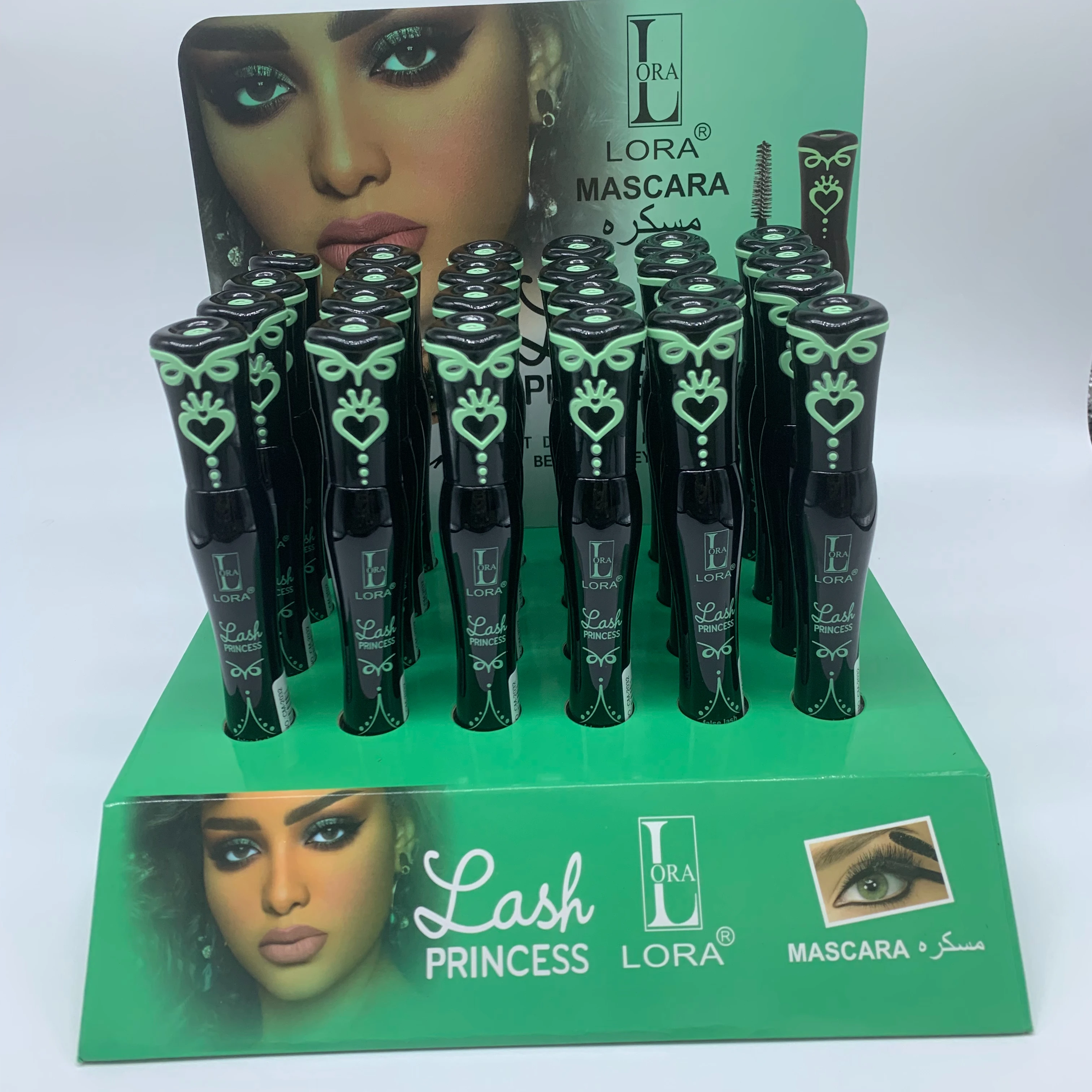 LORA 2024 best-selling wholesale black mascara waterproof curl naturally does not stain easily