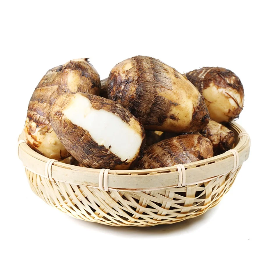 
Well packaged brown top quality 100% natural tender and refreshing fresh taro for baby 