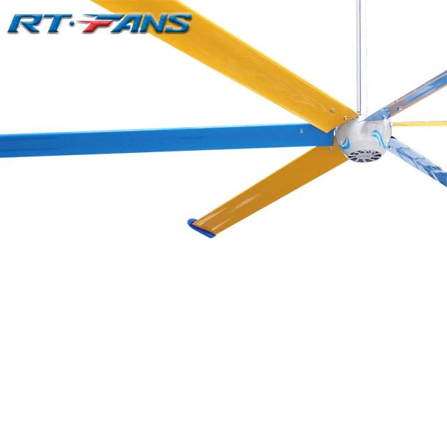RTFANS Best Selling 6 blades HVLS in Thailand commercial ceiling fan