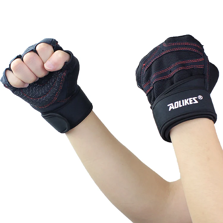 
Aolikes Custom Outdoor Breathable Racing Sports Gloves 