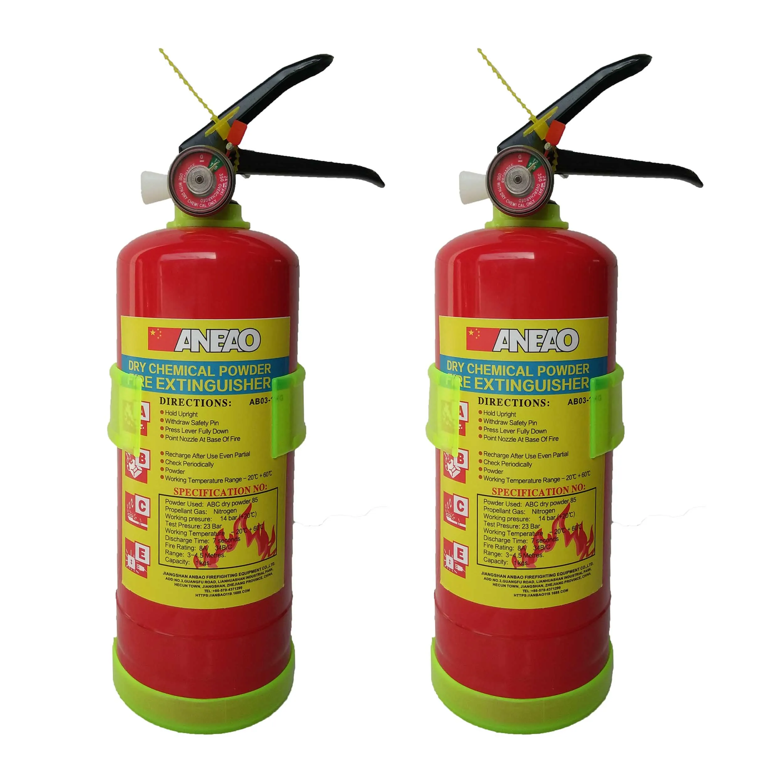 1kg Best price of Dry powder fire extinguisher Kitchen fire extinguisher