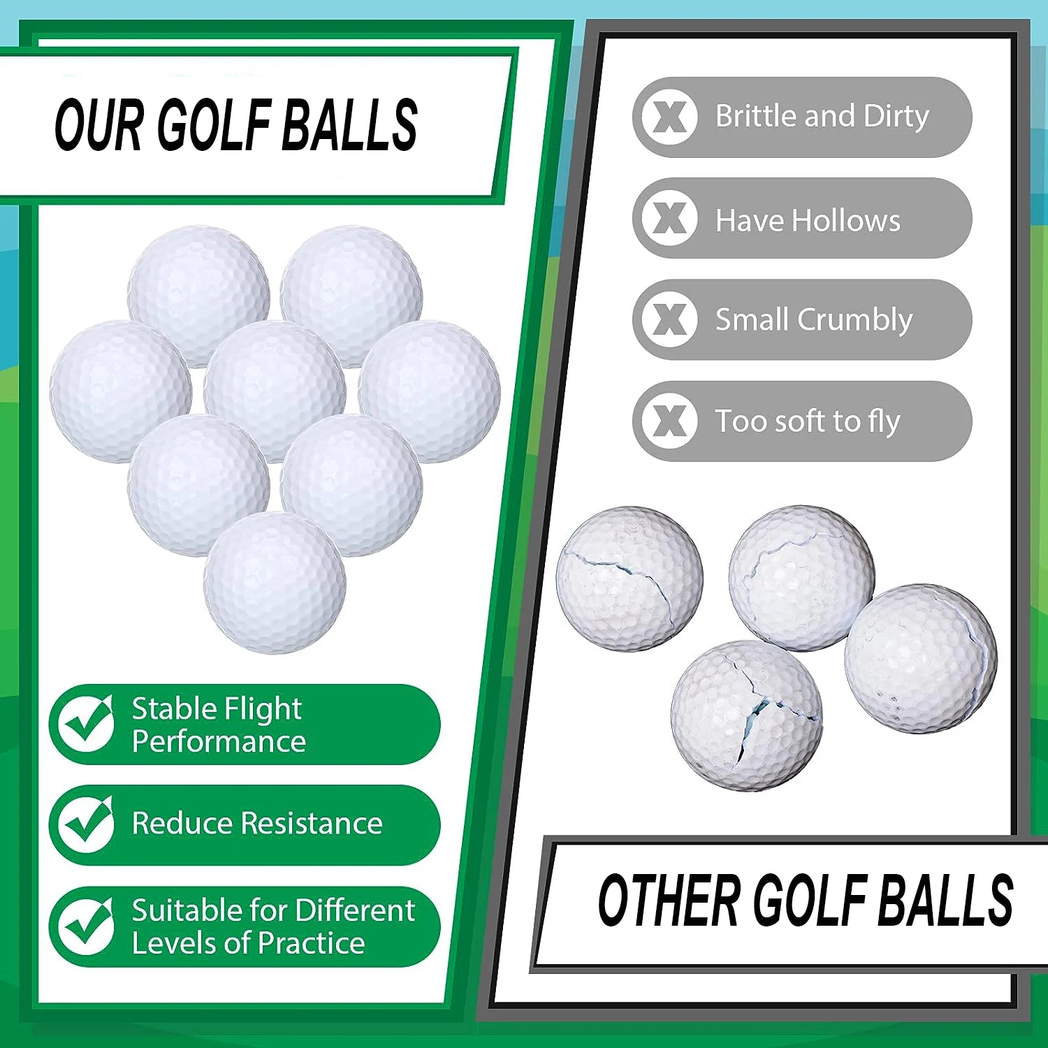 Super Newing Professional Golf Balls Buy Wholesale Tournament Blank Golfball 2 3 4 5 Layer Surly or Urethane 70 45-46g Golf Ball