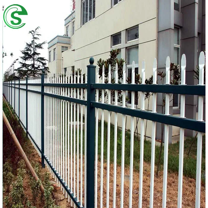 Markdown Sale Outdoor Zinc Steel Fence Customized Steel Bar Stem Weld Metal Garden Fence