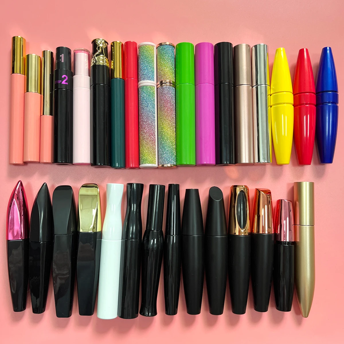 Wholesale private label colored mascara oem natural mascara facial waterproof vegan mascara