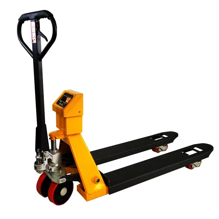 weighing pallet scale 2000kg pallet truck weighing scale