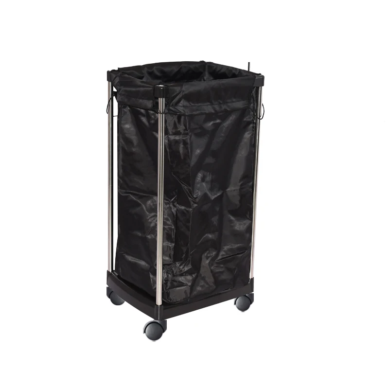 Modern High Quality Capacity Nylon Cloth Towel Storage Bucket Trolley for Home Bar Warehouse & Apartment Use