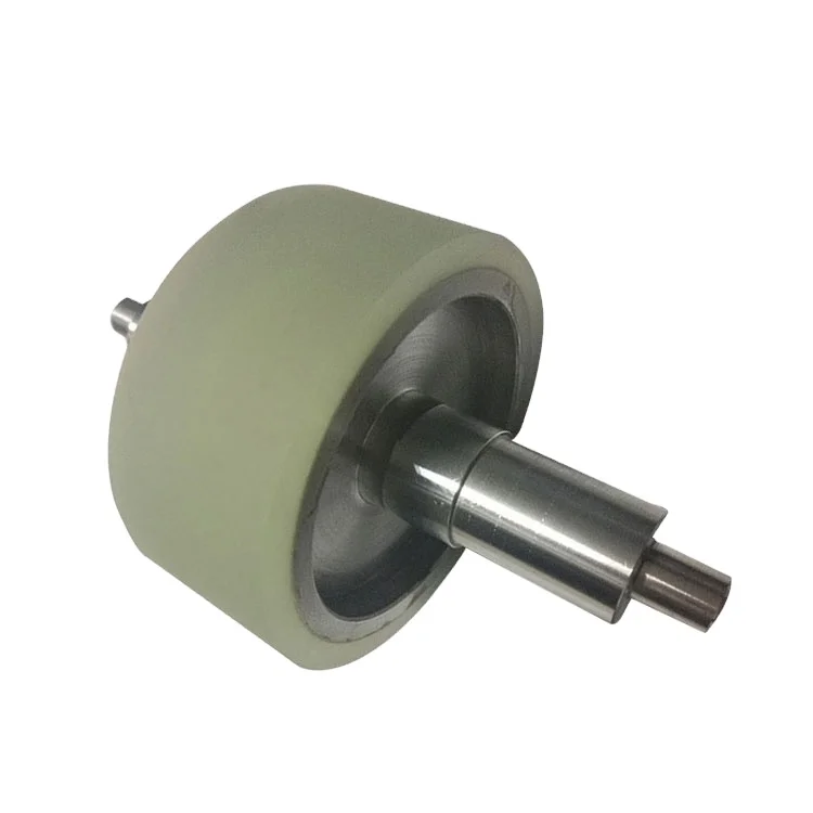 High voltage withstand AGV encoder idler wheel  V wheel pu encoder wheel