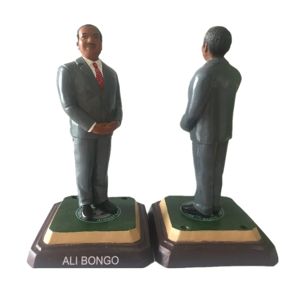 Famous Gabon President bobble head dolls Custom daddy gift