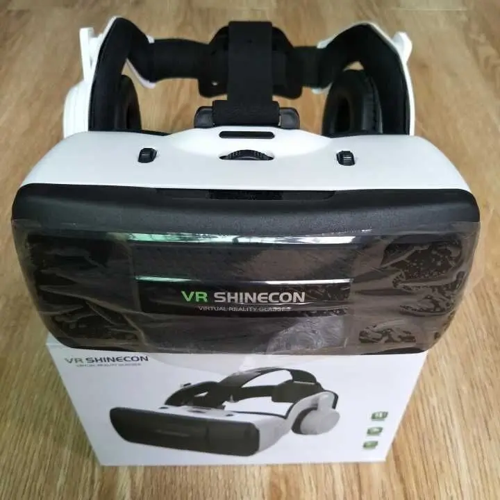 VR Virtual Reality 3D Video Glasses Box Stereo VR Google Helmet Headset for IOS Android Smartphone