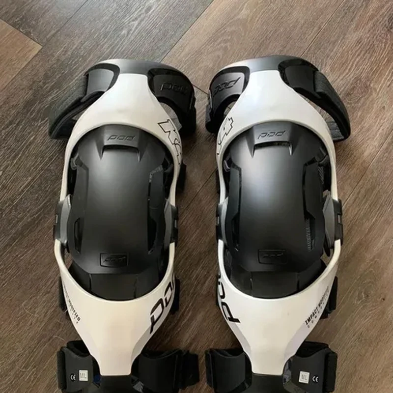 Motorcycle Protector Knee POD K4 2.0 Knee Braces  protective Motocross mx Adult White