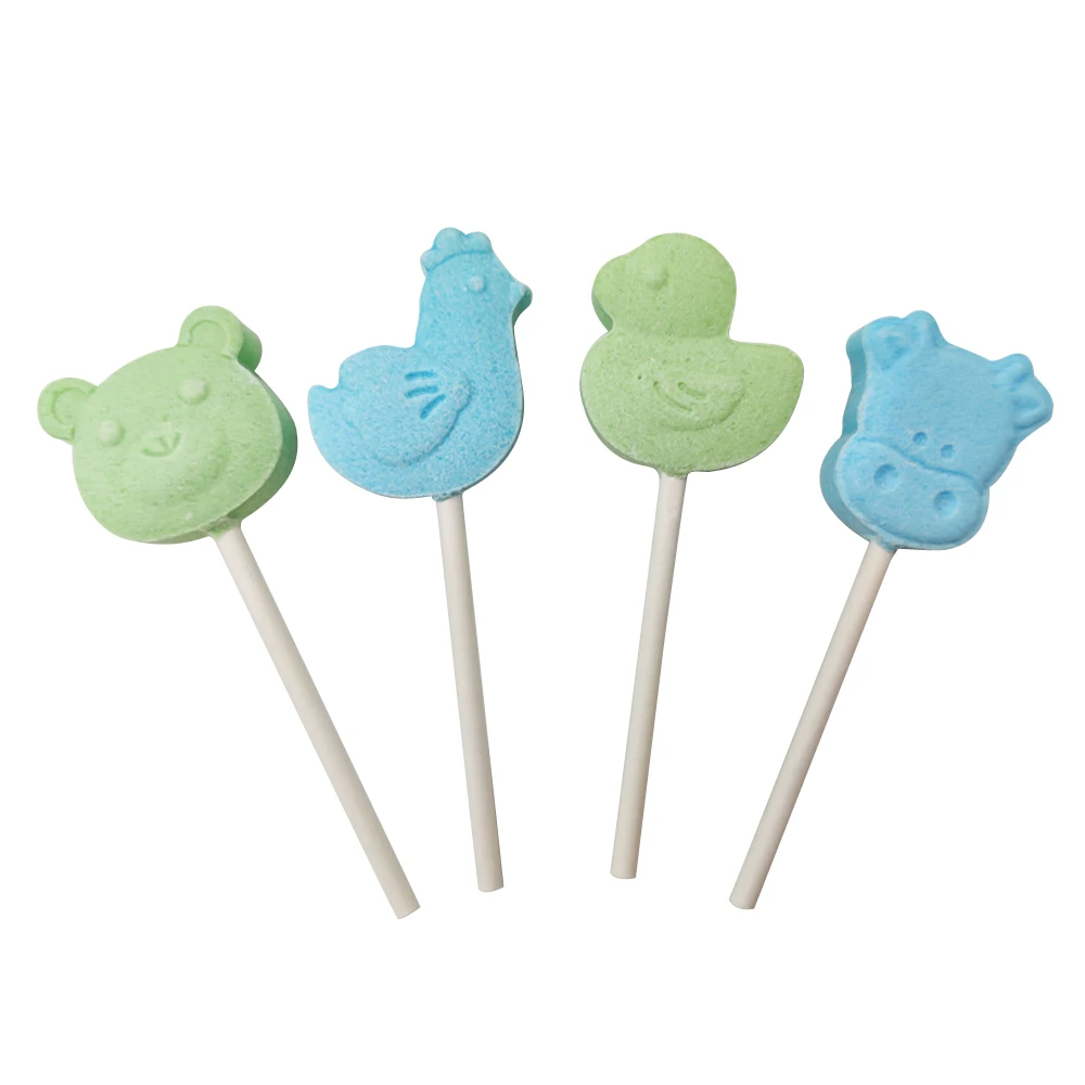 animal shape compressed lollipop, animal lollipop,fruity animals