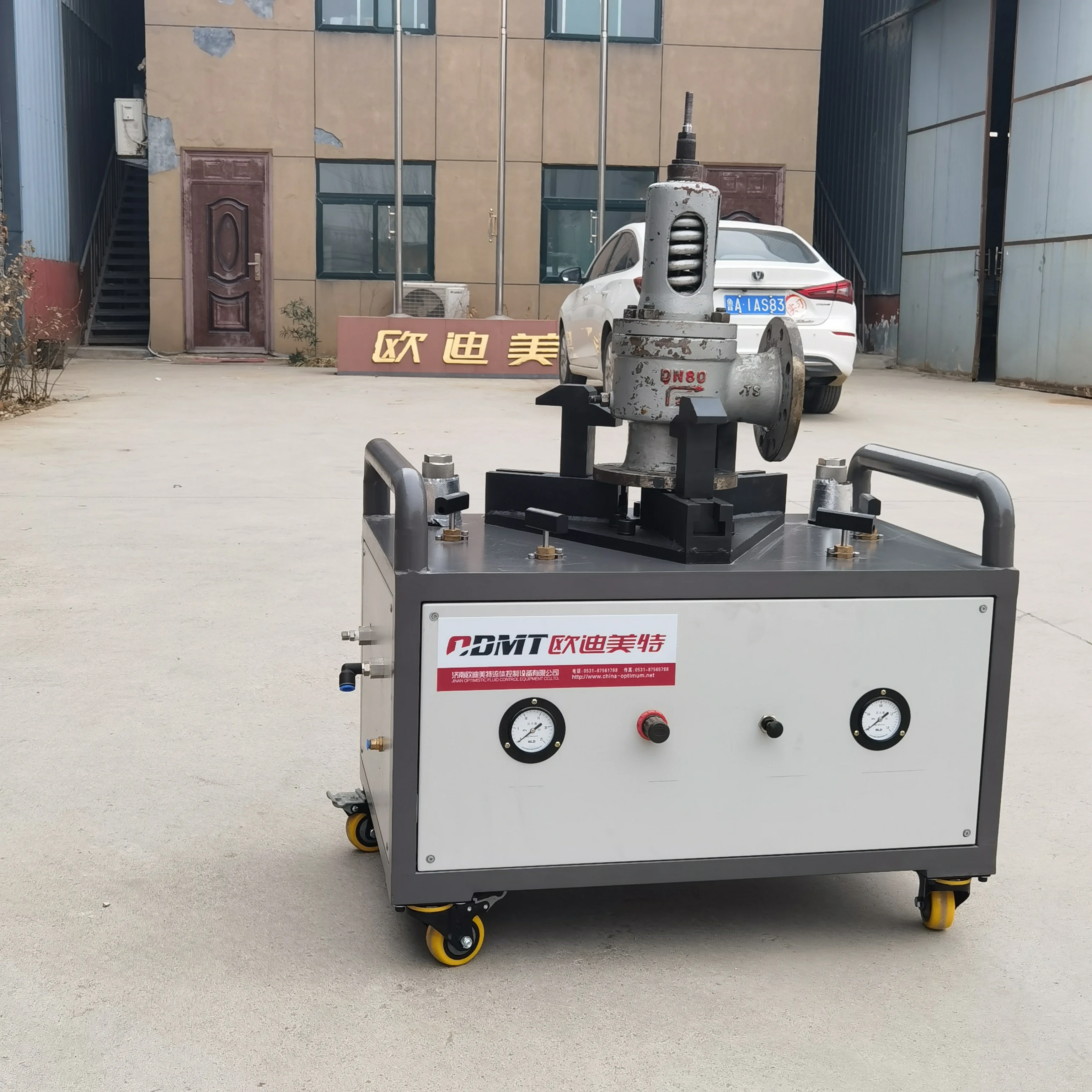 Hailaitaide Pressure Hydraulic Control Safety Relief Valve Test Stand Rig Bench Test  Safety Valve Manufacturer
